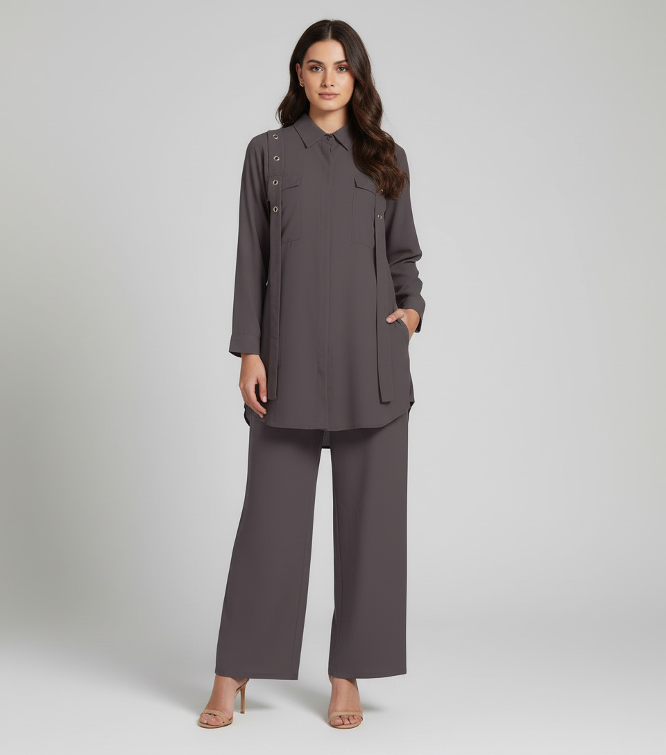 Georgette-2-Pc-Plazzo-Set-Grey-4