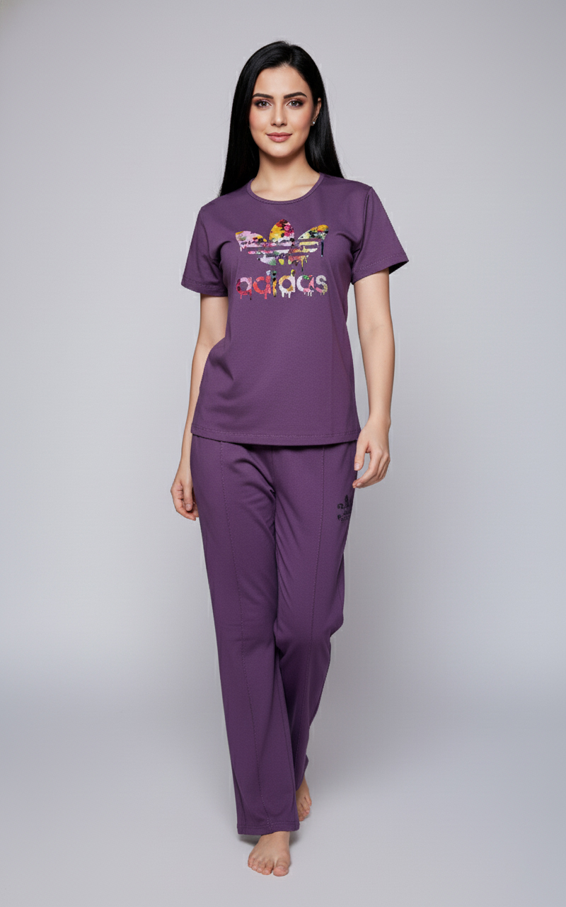Purple-Adidas-Pajamas-3
